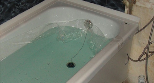 Установкой акрилового вкладыша | Сорск